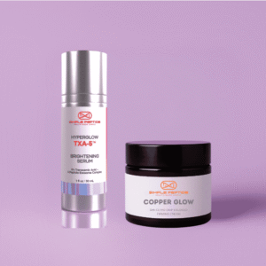 glow duo: hyperglow txa 5 exosome serum and copper glow cream